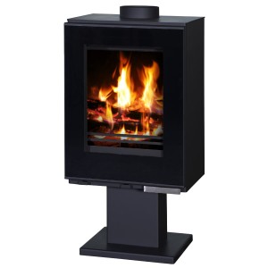 Piec kominek stalowy na drewno Victoria Rhyton 9 kW