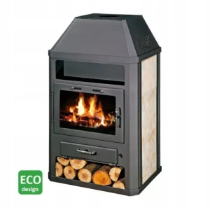 Piec kominek wolnostojący na drewno GRANDE A 14kW