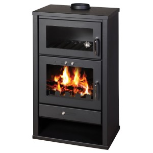 Piec wolnostojący z piekarnikiem na drewno 15kW Triumph F