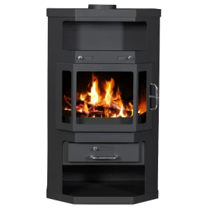 Stalowy kominek wolnostojący na drewno Victoria Taro 10kW