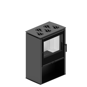 LUPO M Kominek wolnostojący z płytą grzewczą