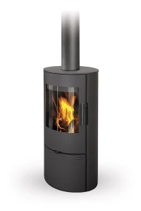 Piecyk akumulacyjny na drewno Romotop EVORA Metal 6,6 kW