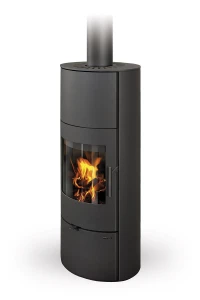 Piecyk akumulacyjny na drewno Romotop EVORA H Metal 6,6 kW