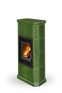 Piecyk akumulacyjny na drewno Romotop GREMIO 4G Ceramika 7,5 kW
