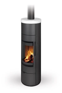 Piecyk akumulacyjny na drewno Romotop LUANCO N A Ceramika 7,4 kW