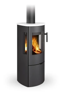 Piecyk akumulacyjny na drewno Romotop PARLA 3S Ceramika 7,8 kW