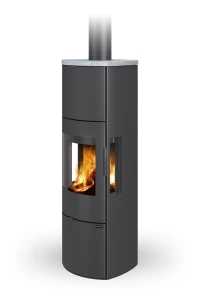Piecyk akumulacyjny na drewno Romotop PARLA H 3S Kamień 7,8 kW