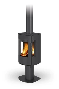 Piecyk akumulacyjny na drewno Romotop PARLA T 3S Metal 7,8 kW