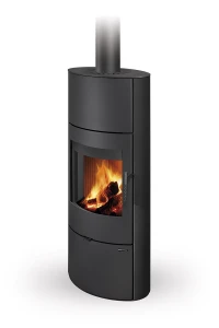Piecyk akumulacyjny na drewno Romotop SONE H Metal 8,2 kW