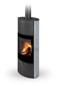 Piecyk akumulacyjny na drewno Romotop SONE G H Kamień 8,2 kW