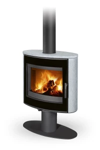 Piecyk na drewno Romotop STROMBOLI G T Kamień 9,2 kW