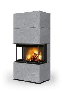 Kominek Romotop CARA C Thermaline Grey 61 10,1 kW