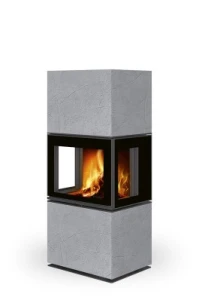 Kominek Romotop LERA C G Thermaline Grey 61 7,5 kW