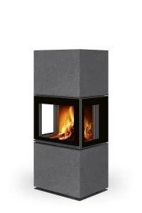 Kominek Romotop LERA C G Thermaline Grey 62 7,5 kW