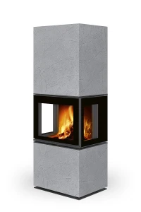 Kominek Romotop LERA C GH Thermaline Grey 61 7,5 kW