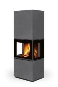 Kominek Romotop LERA C GH Thermaline Grey 62 7,5 kW