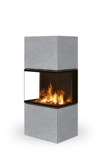 Kominek elektryczny Romotop e-LERA Thermaline Grey 61 1,8 kW
